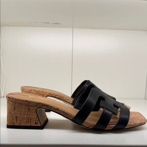 Sam Edelman Black Slide Sandals